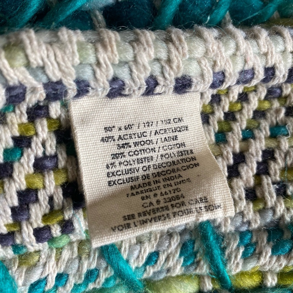 Anthropologie Anaya Woven Throw Blanket - Picture 6 of 6